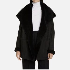 Vince Shearling Coat Womens